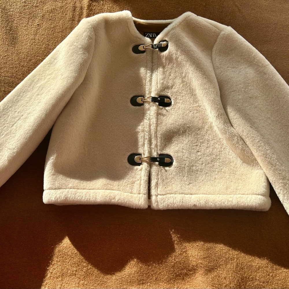 Zara Double-faced Toggle Coat
